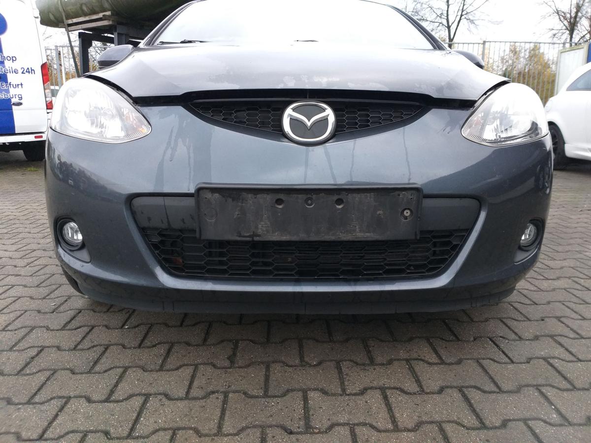 Mazda 2 DE original Stoßstange Stossfänger vorn Graumetallic Bj.2009