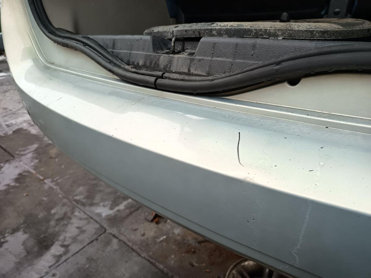 Renault Modus original Sto&szlig;stange F&auml;nger hinten/Heck MV632 Polargrau Bj 2004