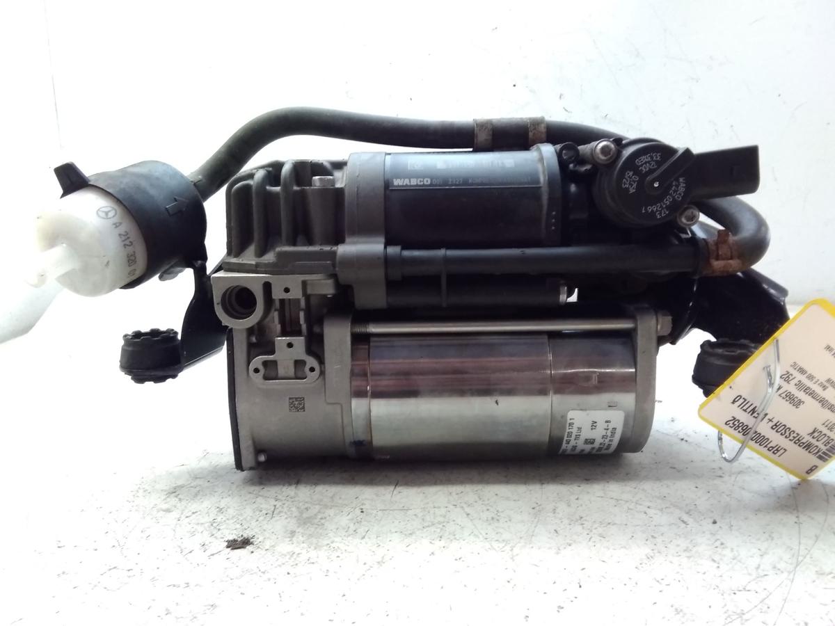 Mercedes E-Klasse S212 original Kompressor Fahrwerk inkl. Ventilblock Bj.2011