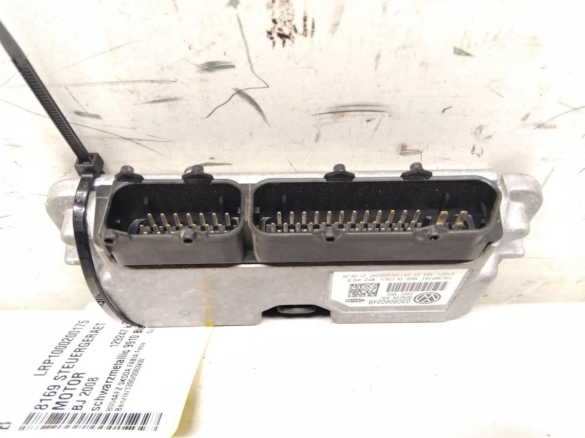 Skoda Fabia 2 5J Motorsteuerger&auml;t 1.4 63kw BXW Bj.2008