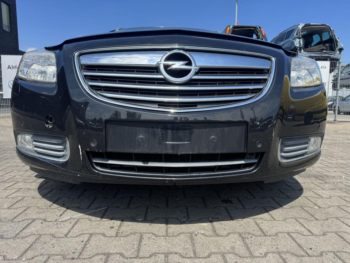 Opel Insignia A original Sto&szlig;stange Stossf&auml;nger vorn GAR Graphitschwarz Bj.2011