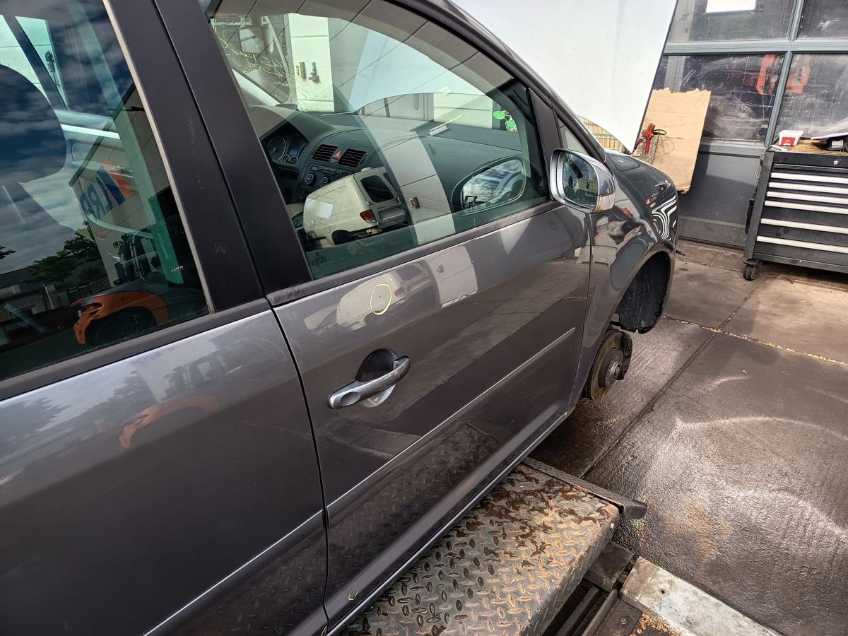 VW Touran 1T original Tür vorn rechts Beifahrer D7X Platingrau Bj 2006