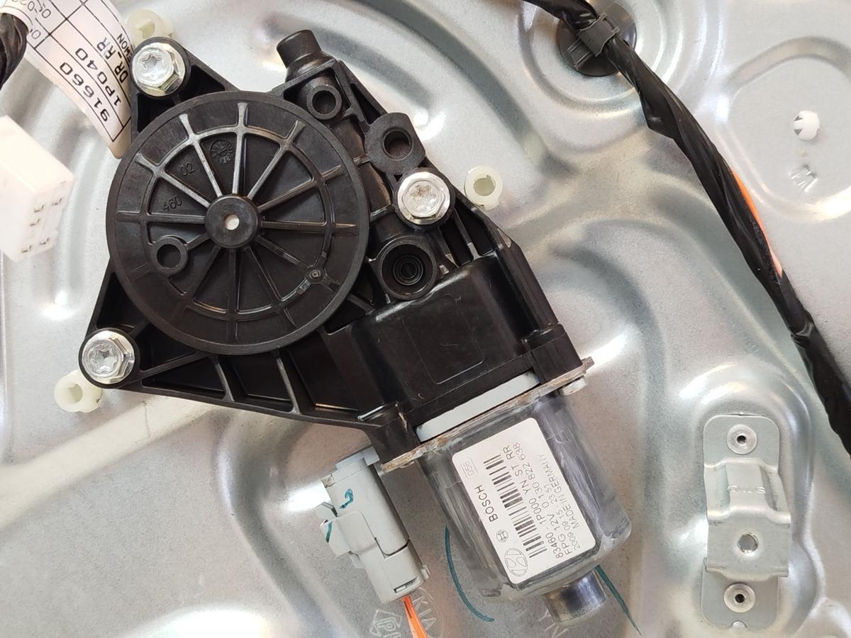 Kia Venga YN Fensterheber hinten rechts elektrisch Motor und Hebermechanik OEM