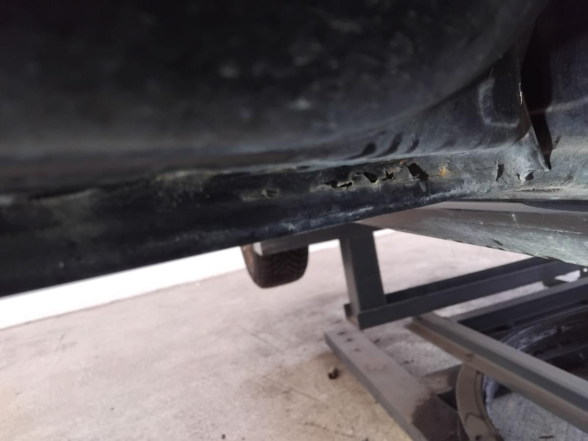 Seat Ibiza ST Kombi 6J T&uuml;r hinten links LZ9Y phantomschwarz BJ2012