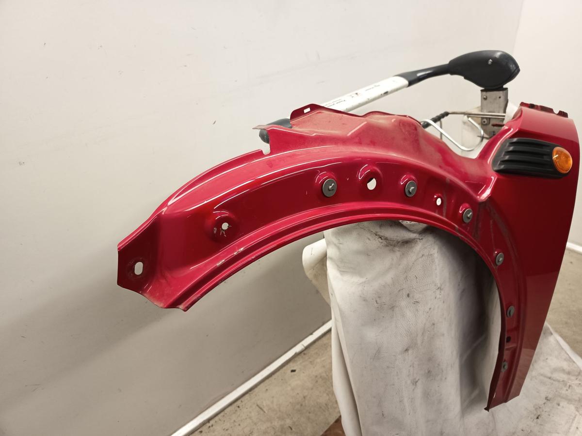 Mini II Cooper R56 original Kotfl&uuml;gel links 851 Chili red Bj 2006