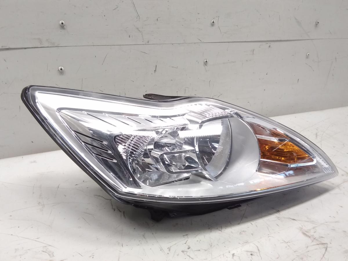 Ford Focus 2 Facelift Scheinwerfer rechts Halogen chrom mit LWR Bj.2009