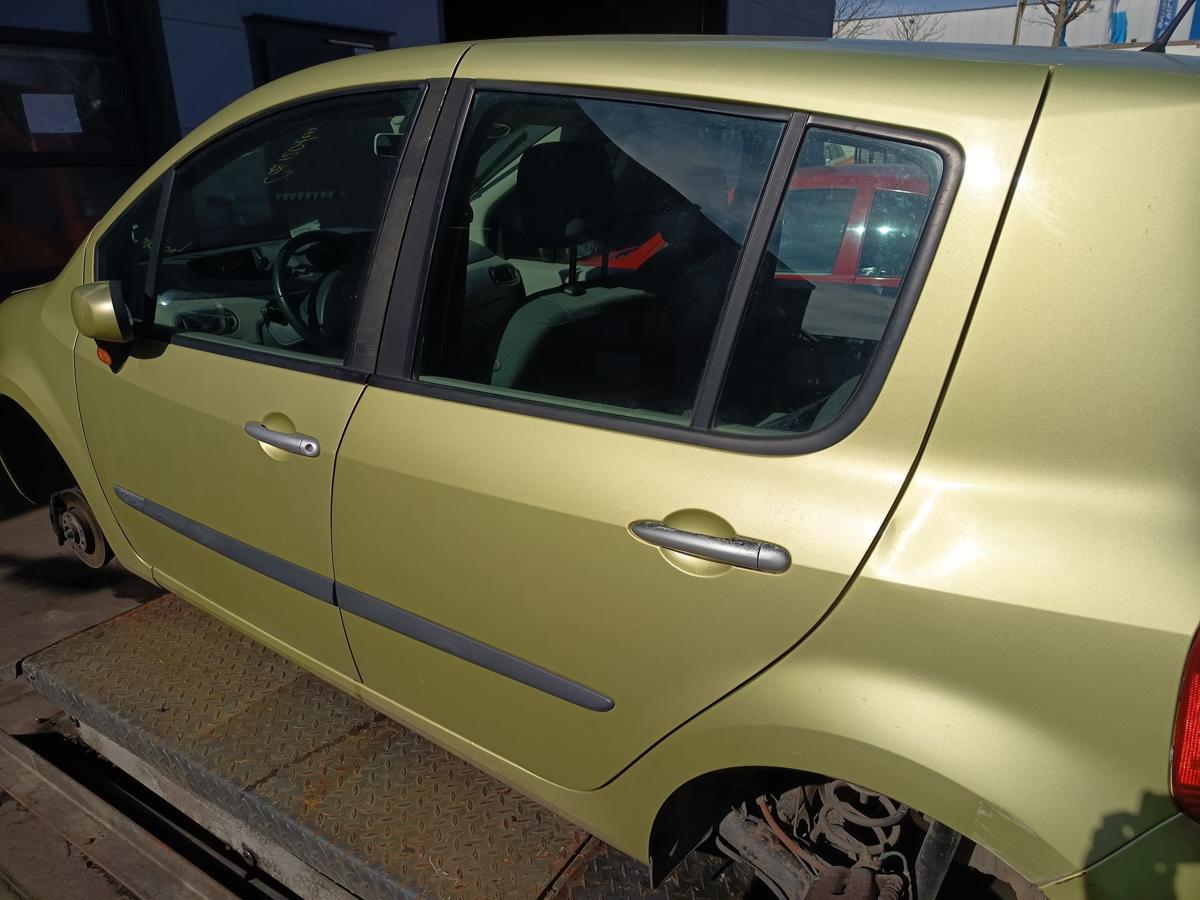 Renault Modus original T&uuml;r hinten links TED99 Gr&uuml;n Baujahr 2005
