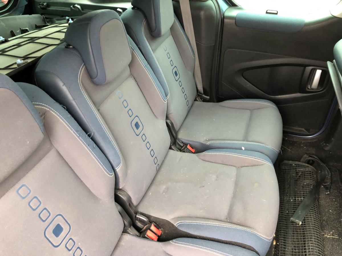 Citroen Berlingo B9 Multispace Einzelsitz hinten mitte Stoff R&uuml;cksitz