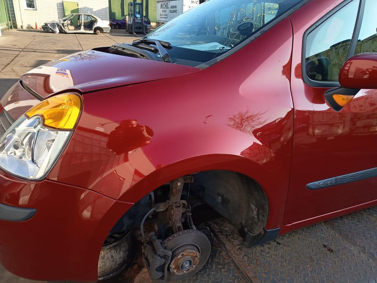 Renault Modus original Kotfl&uuml;gel links TEB76 Rot vor Facelift Bj 2005