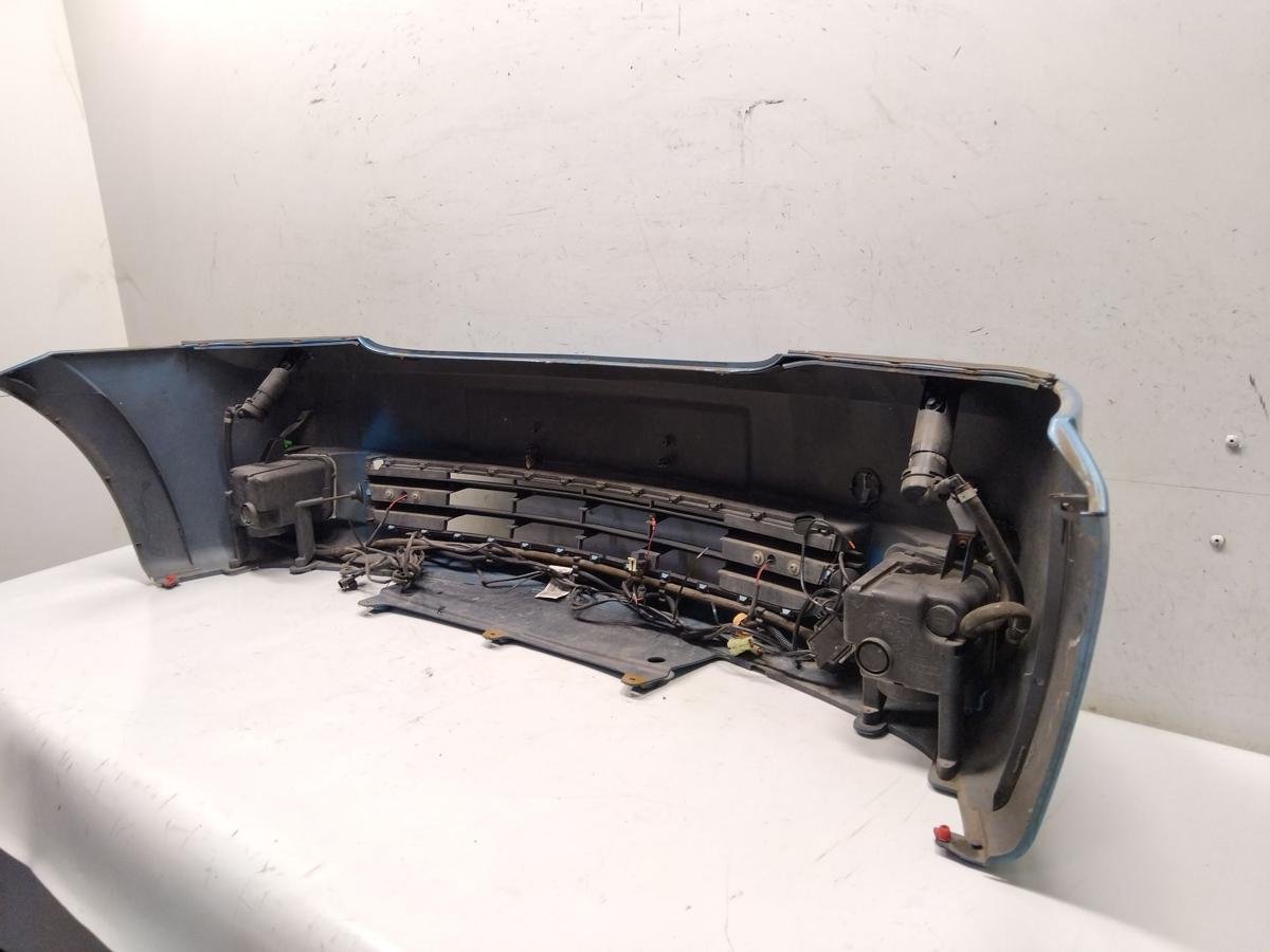 Opel Meriva A original Stoßfänger Stoßstange vorn breezeblau mit SRA Bj.2003