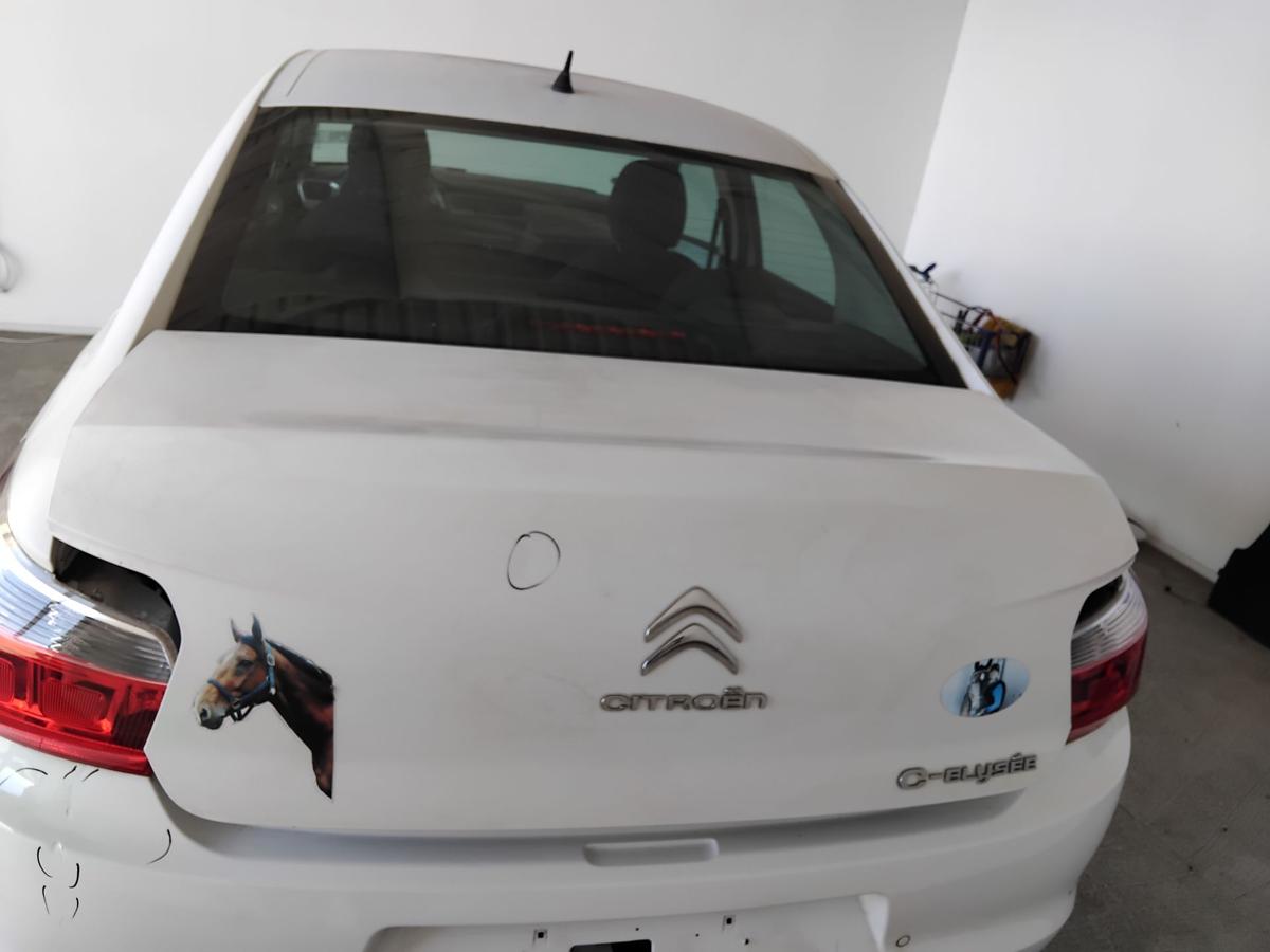 Citroen C-Elysee Heckklappe Kofferaumdeckel EWP weiss banquise BJ2015