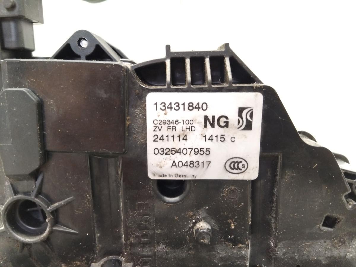 Opel Corsa E original T&uuml;rschlo&szlig; vorn rechts mit Zentralverriegelung Bj.2015