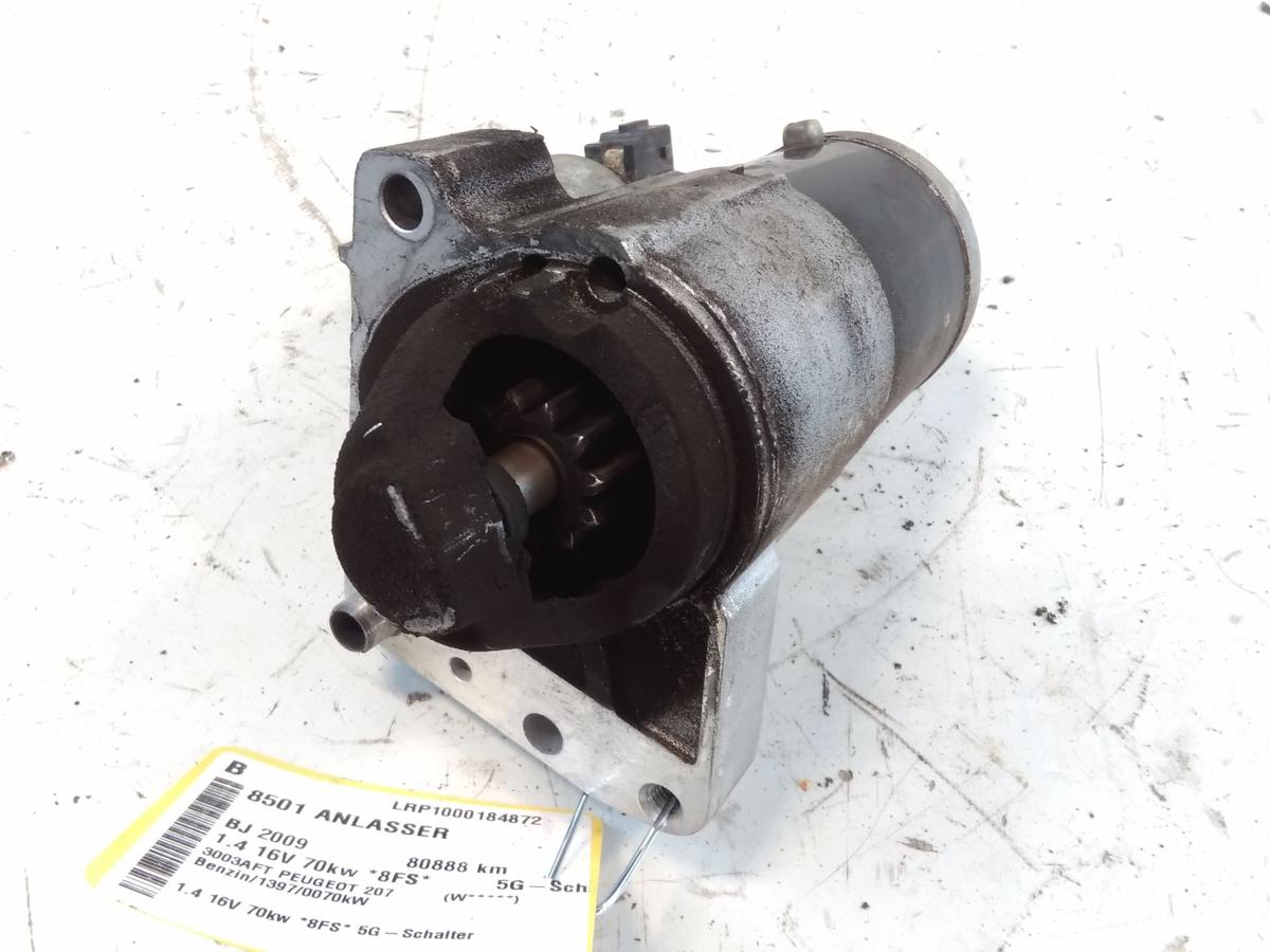 Peugeot 207 SW original Anlasser Starter V755001780 1.4 16V 70kw BJ2009