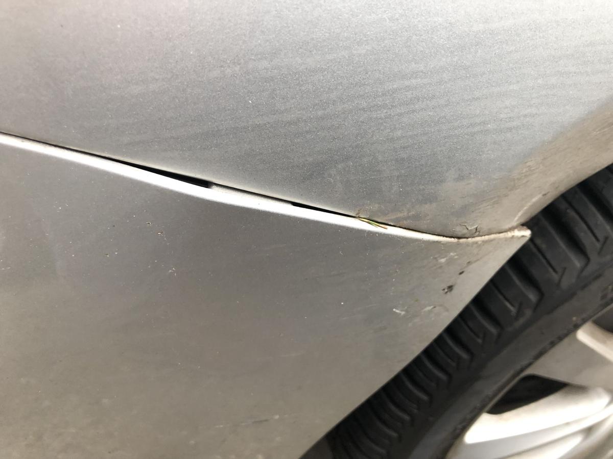 Opel Astra K B16 Caravan Stoßfänger hinten Heckschürze mit PDC Z176 Argonsilber