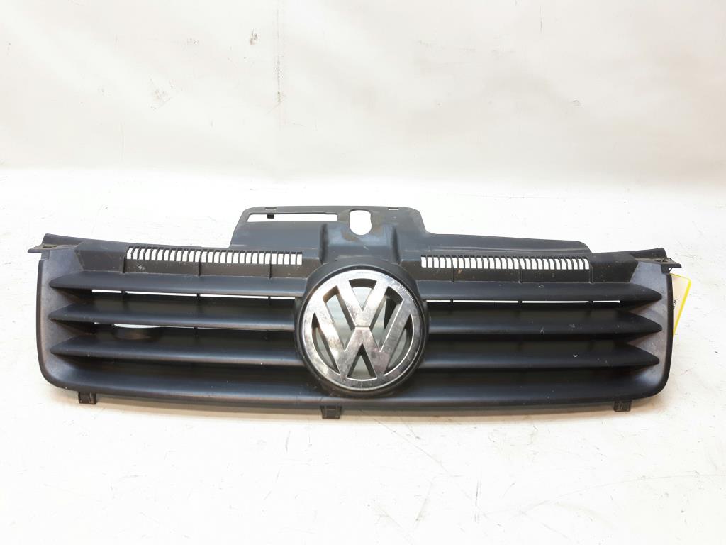 VW Polo 9N1 Grill Kühlergrill 6Q0853651C schwarz unlackiert BJ2002