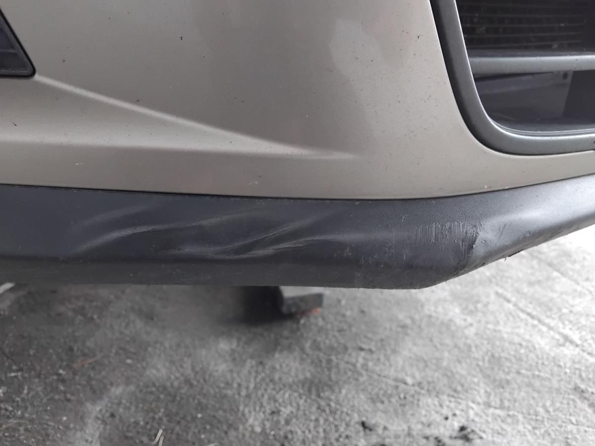 VW Tiguan 5N2 orig Stossf&auml;nger Sto&szlig;stange vorn titaniumbeigemetallic LA1X BJ2012