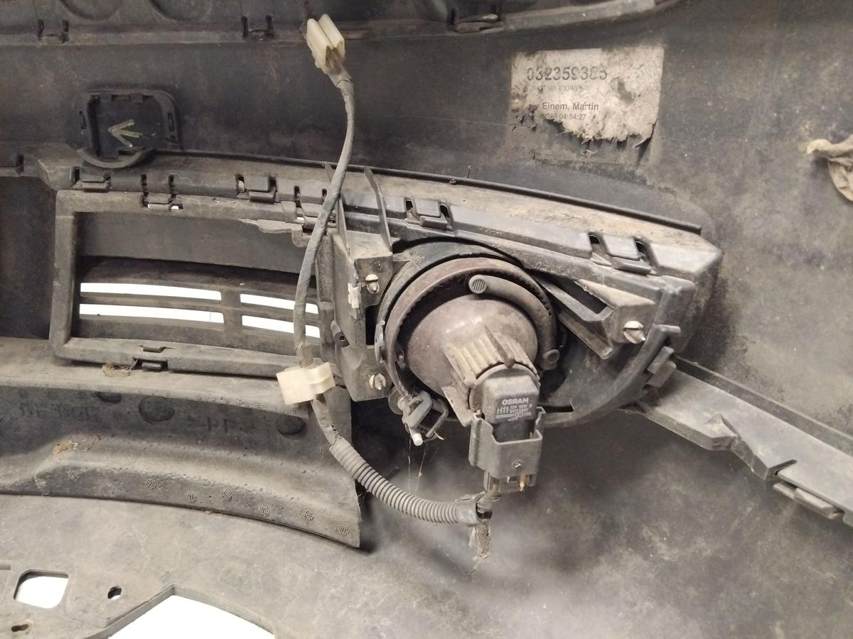VW Touran 1T original Sto&szlig;stange Stossf&auml;nger vorn LD7X platinumgrey BJ2006