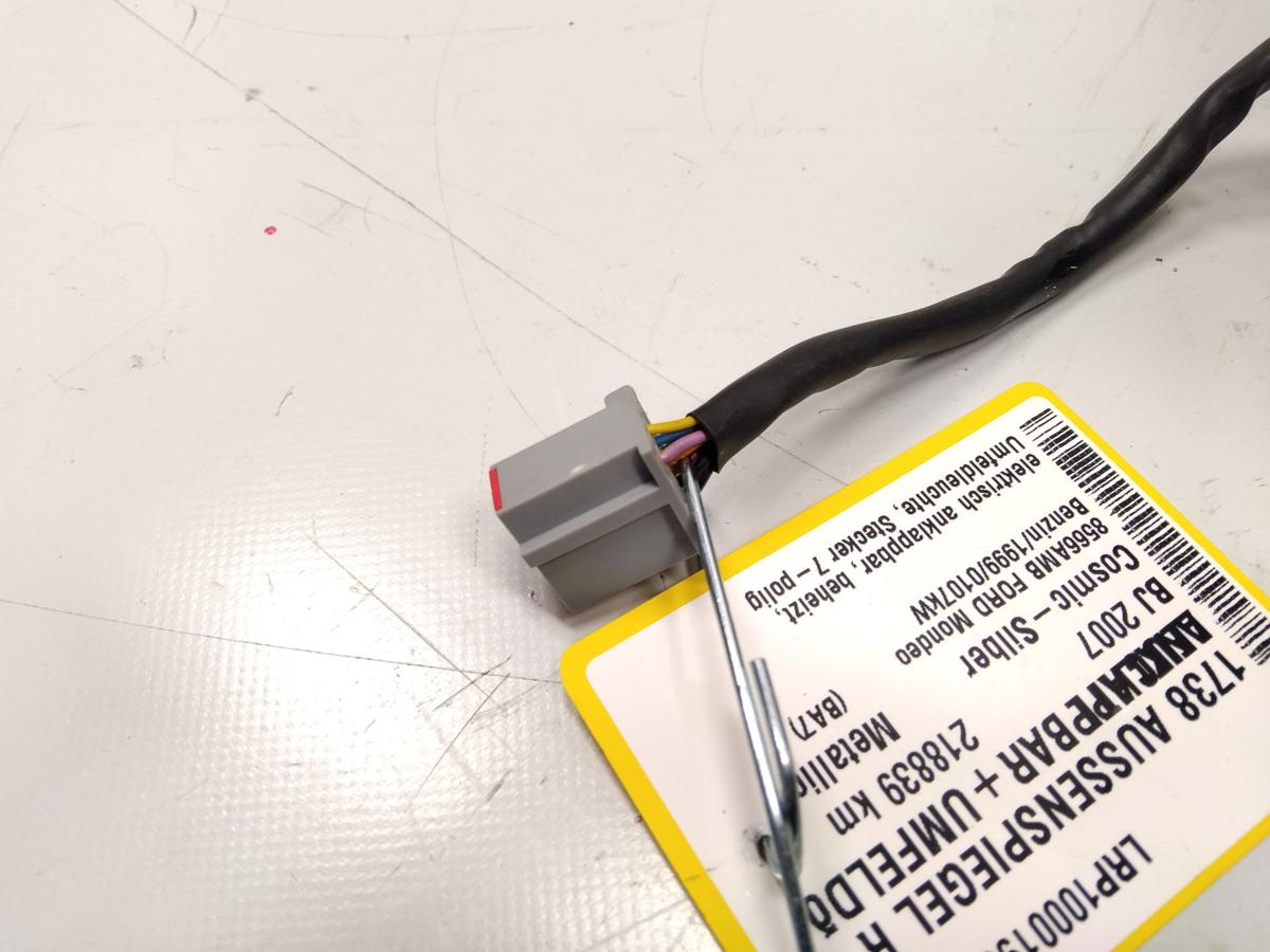 Ford Mondeo 4 BA7 orig.Au&szlig;enspiegel rechts elektrisch anklappbar Leuchte BJ2007