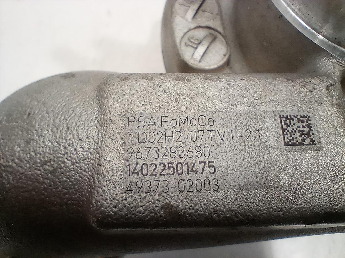 Citroen C3 II orig Turbolader Diesel 1,6l 68kW 9HP 108Tkm Bj 2014