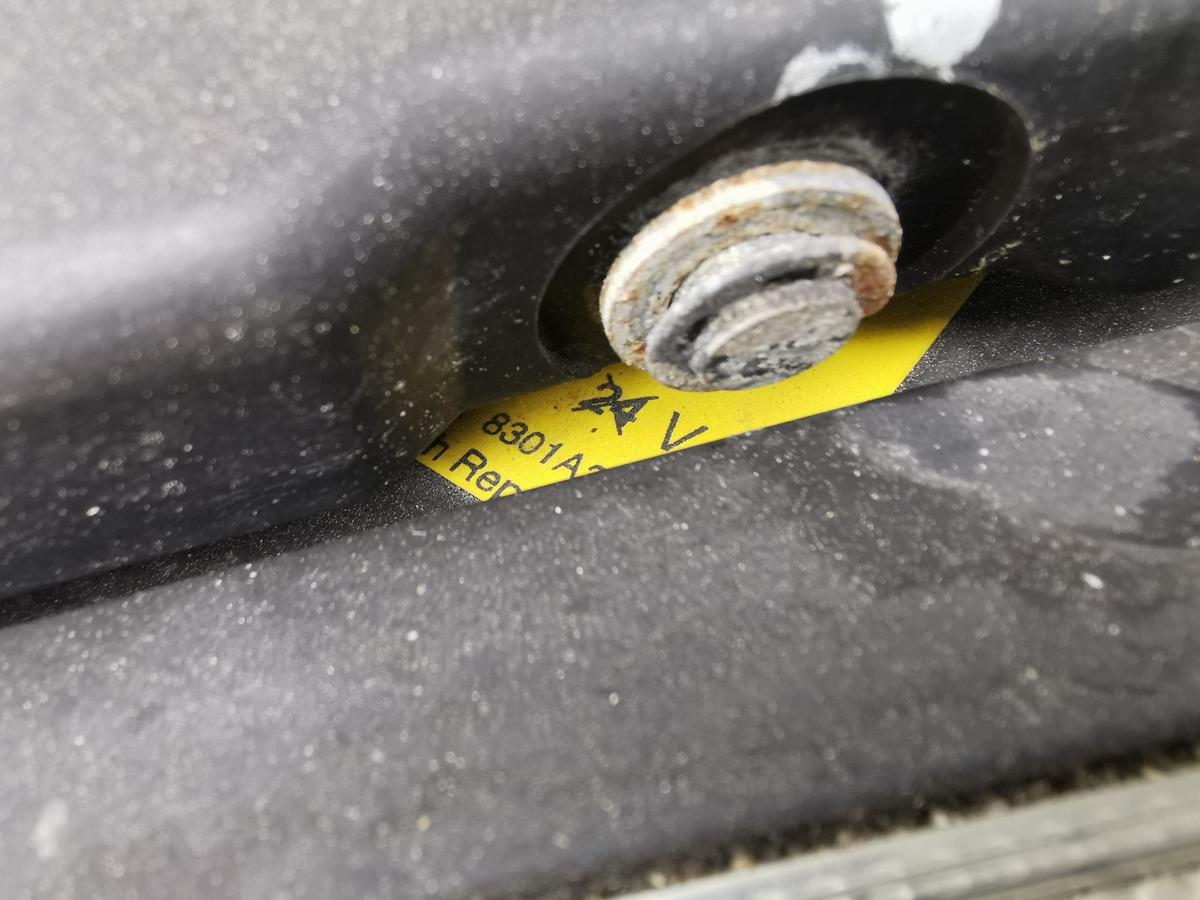Mitsubishi Colt Z30 Scheinwerfer Hauptscheinwerfer Frontscheinwerfer links trüb