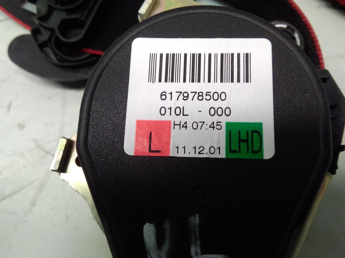 VW Golf 6 ED35 orig. Sicherheitsgurt vorn links mit Gurtstraffer 5-türig BJ2012