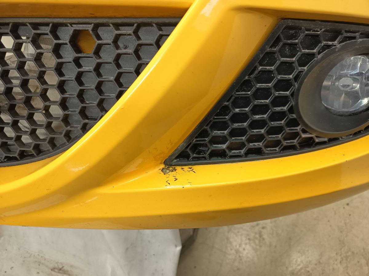 Seat Leon 1P Bj 2006 original Stoßfänger vorn mit SRA LS1A Gelb