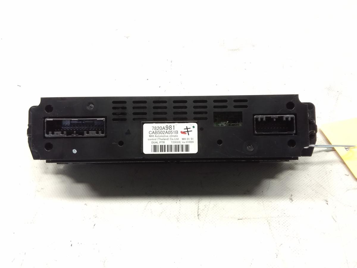 Mitsubishi Eclipse Cross original Heizungsbet&auml;tigung Klimabedienteil Facelift