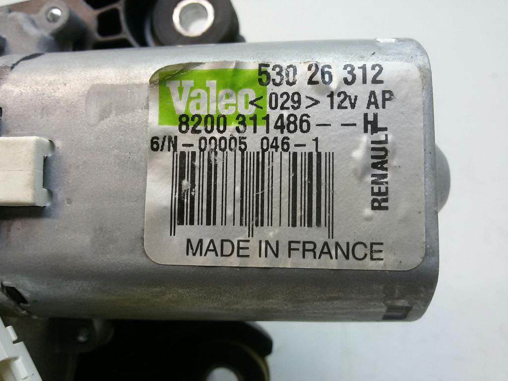 Renault Clio 3 Facelift ab 05/2009 original Wischermotor hinten 8200311486