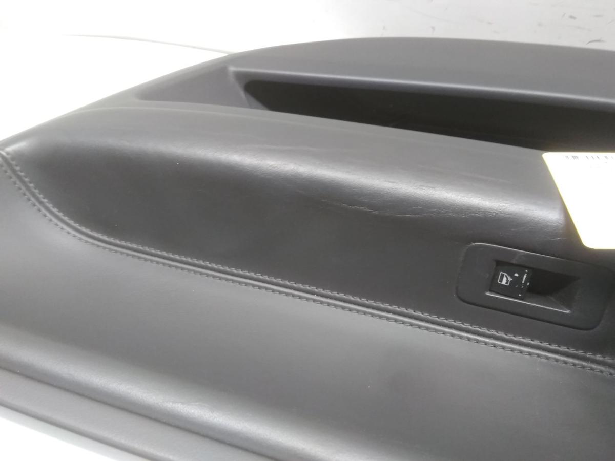 VW Touareg 7L original T&uuml;rverkleidung vorn rechts Plastik Leder anthrazit BJ2005