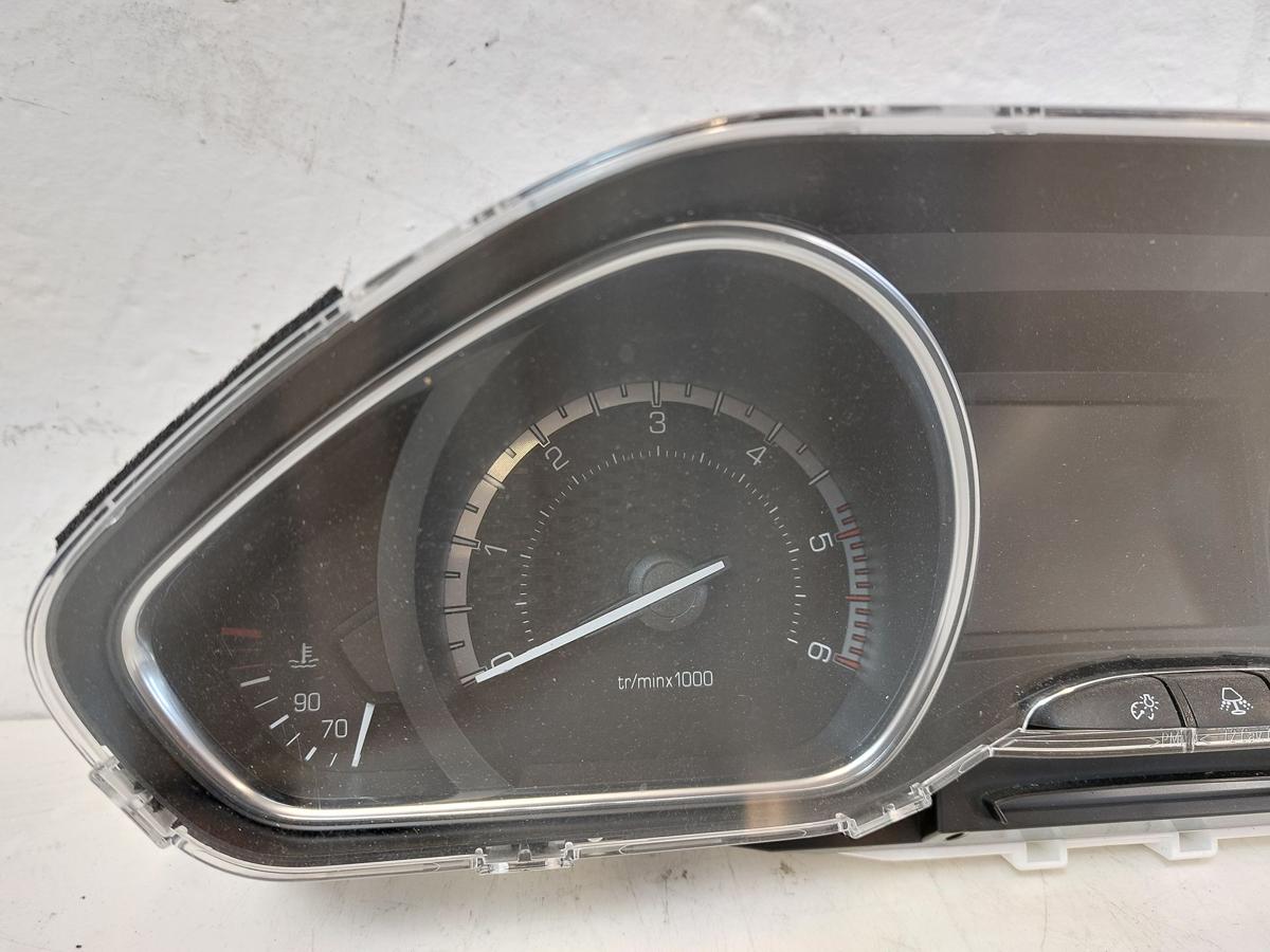 Peugeot 2008 I CU ab16 Tacho Kombiinstrument Diesel OEM