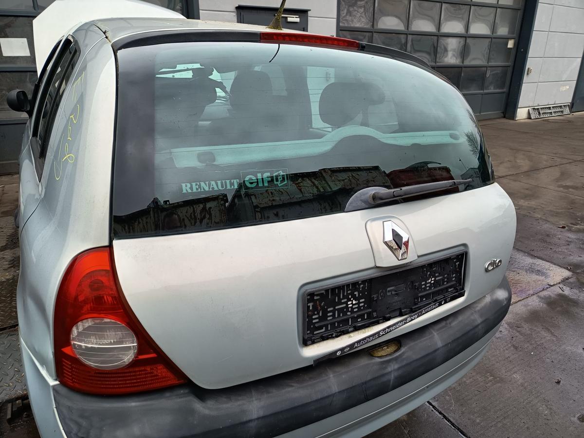 Renault Clio II original Heckklappe mit Scheibe MV632 Grey Boreal Bj 2003