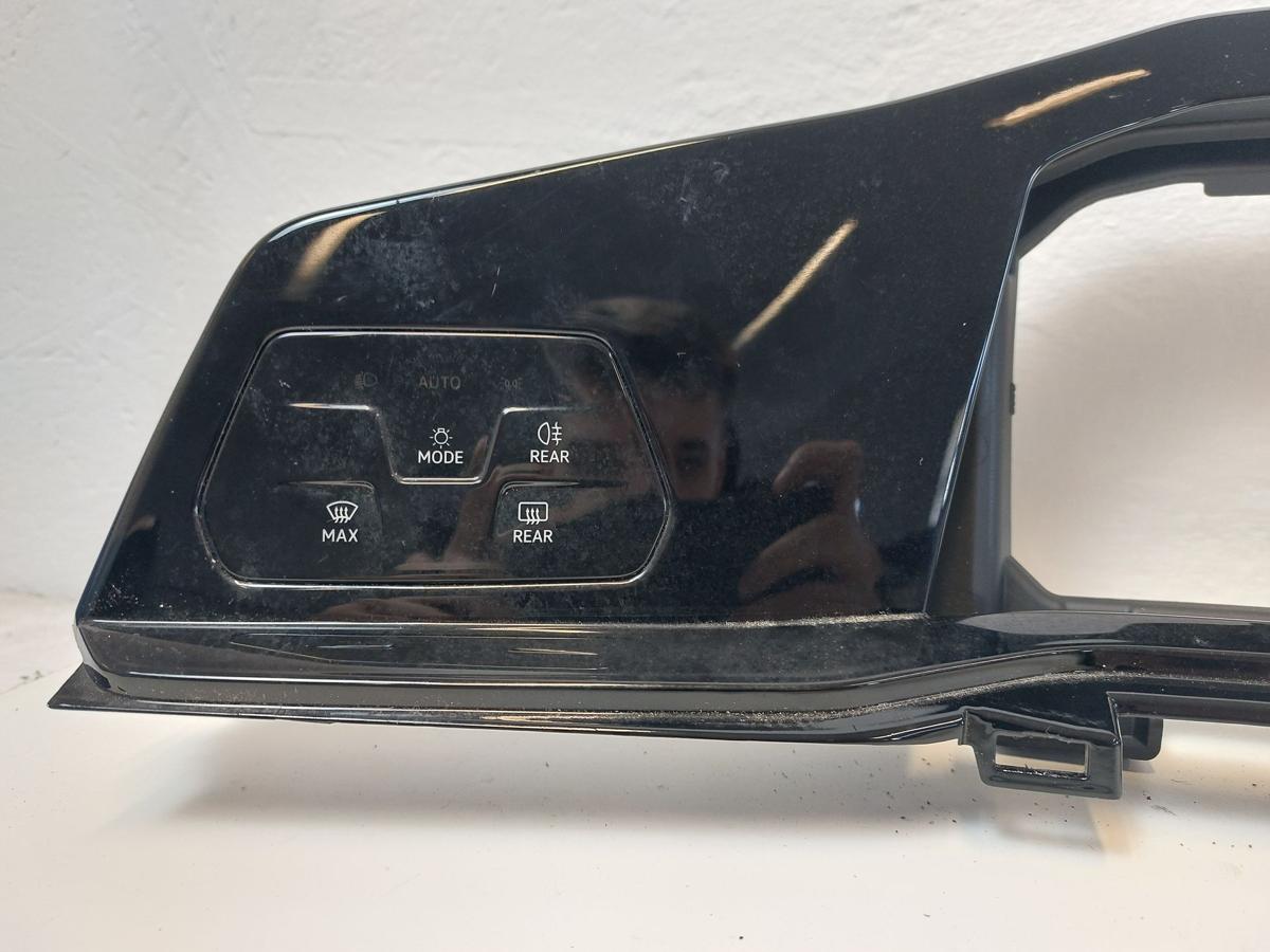 VW Golf 8 VIII CD Blende Kombiinstrument Radio Tr&auml;gerrahmen Lichtschalter