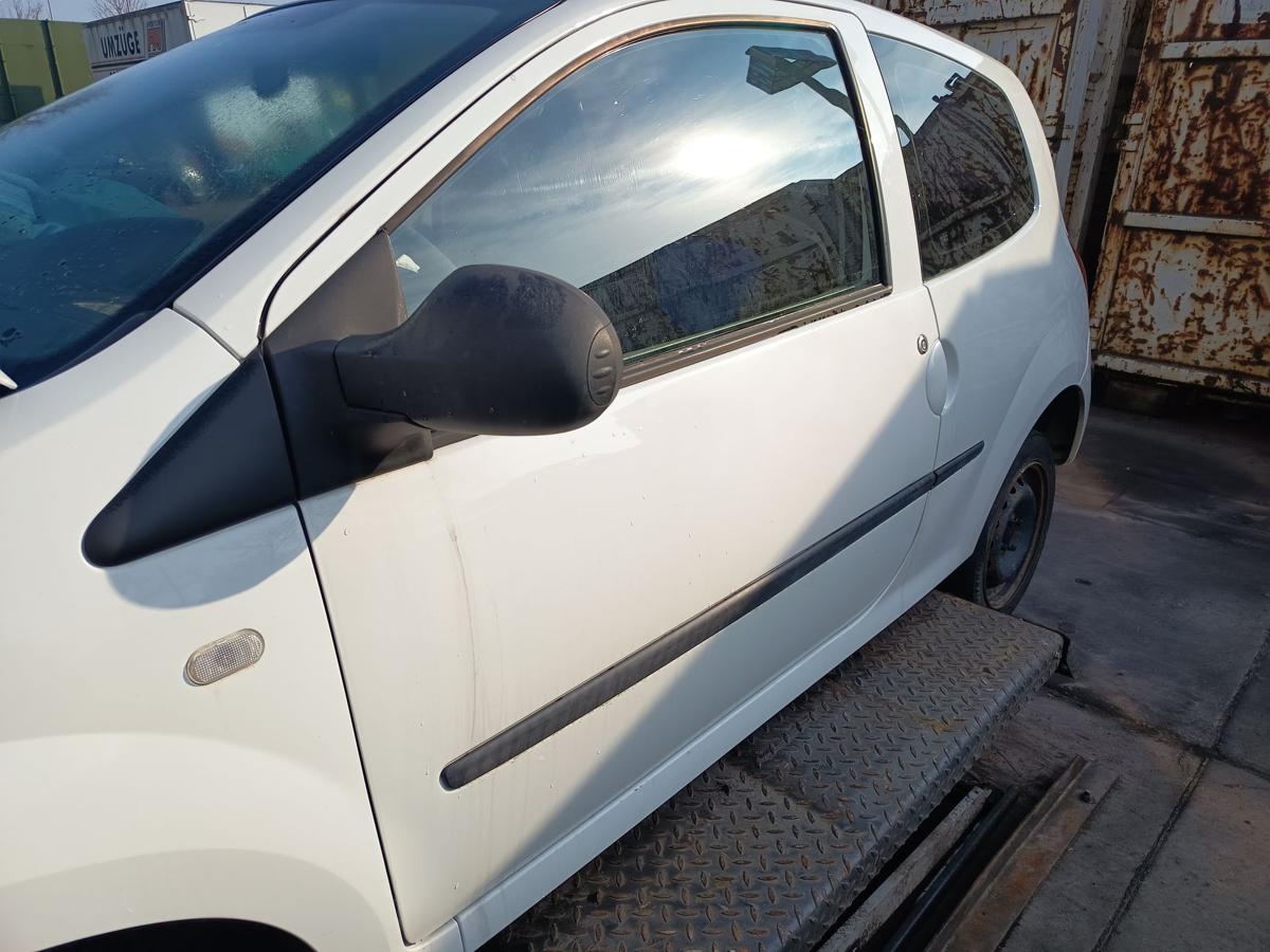 Renault Twingo II original T&uuml;r links Fahrer 369 Arktiswei&szlig; Bj 2009