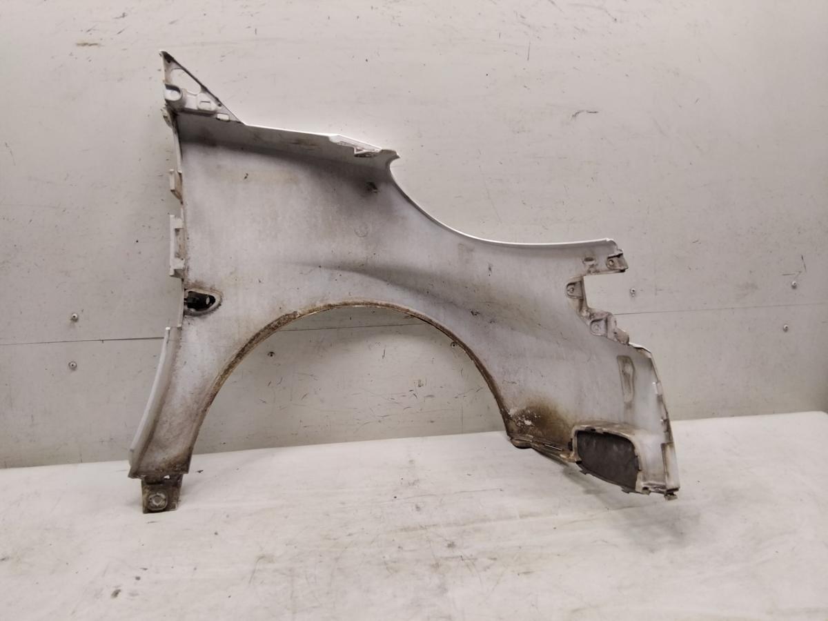 Smart Fortwo Coupe 451 original Kotfl&uuml;gel vorn links weiss BJ2009