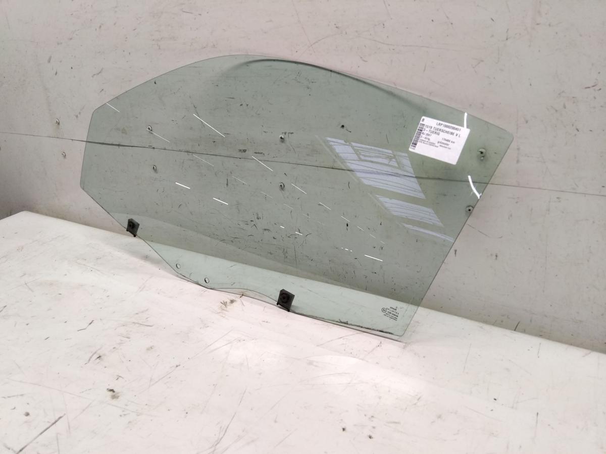 Mitsubishi Colt Z30 original T&uuml;rscheibe vorn links 3t&uuml;rig gr&uuml;ncolor BJ2007