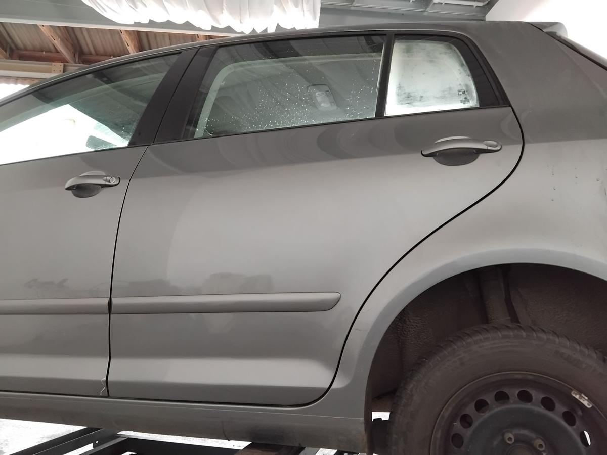 VW Golf Plus 5M T&uuml;r hinten links LA7T unitedgrey BJ2006