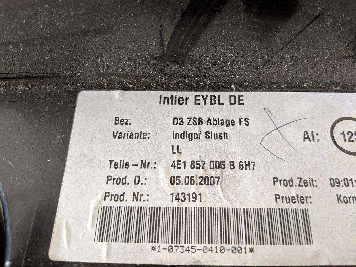 Audi A8 4E Bj.07 Verkleidung Armaturenbrett links 4E1857005B