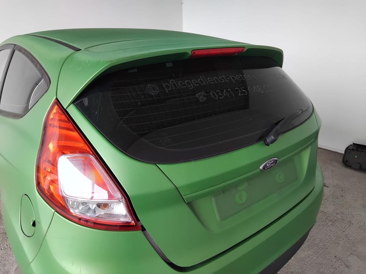Ford Fiesta JA8 Heckklappe frostwei&szlig;-gr&uuml;n foliert mit Heckscheibe BJ2016
