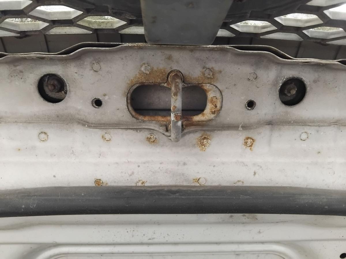 Hyundai Santa Fe SM Motorhaube Deckel vorn mit Grill BJ2003 LS smart silvermetallic