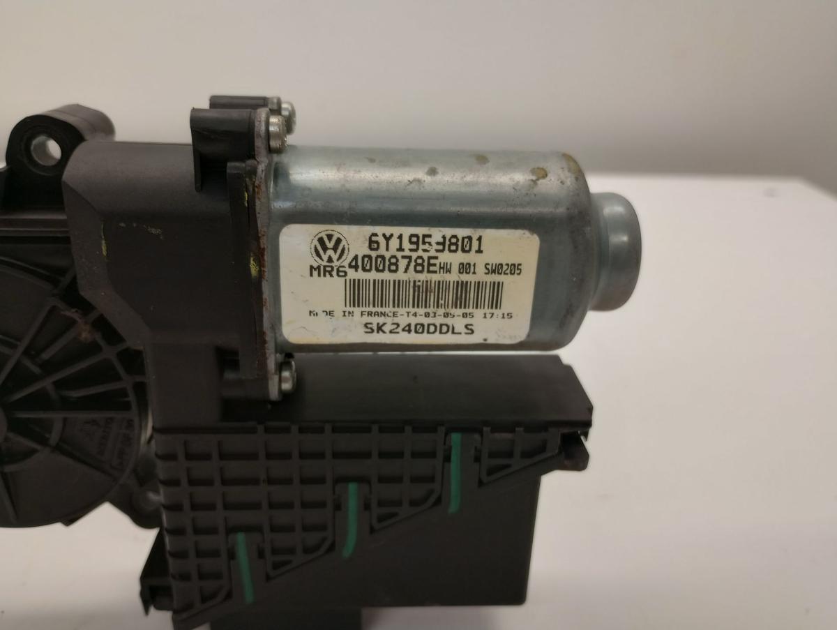 Skoda Fabia 6Y orig Motor Fensterheber links vorne 6Y1959801 Bj 2005