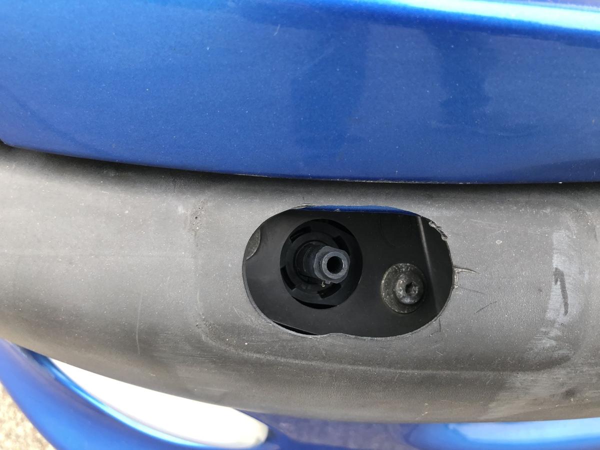 Peugeot 206CC Typ 2D Sto&szlig;f&auml;nger vorn Frontsch&uuml;rze NSW SRA KMF Poseidon Blau Met