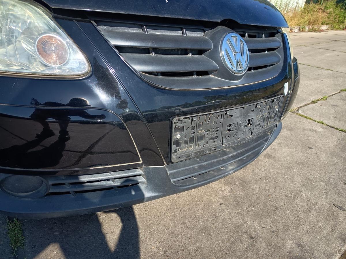 VW Fox original Sto&szlig;stange vorne L041 Brillantschwarz Baujahr 2005