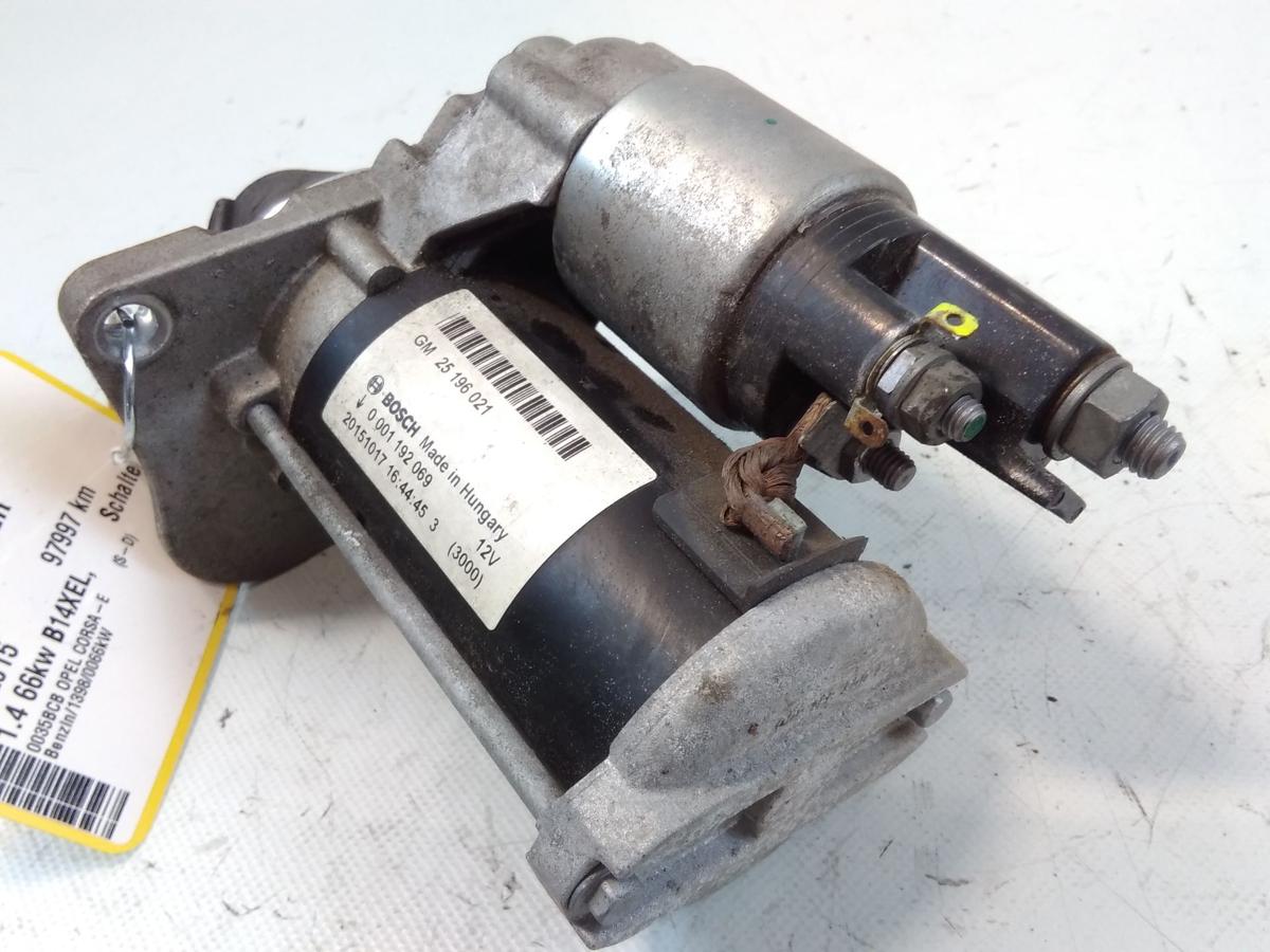 Opel Corsa E original Anlasser Starter 1.4 66kw B14XEL Bj.2016