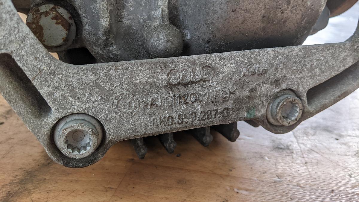 Audi A6 4G C7 Avant Differential hinten Hinterachsgetriebe MNB