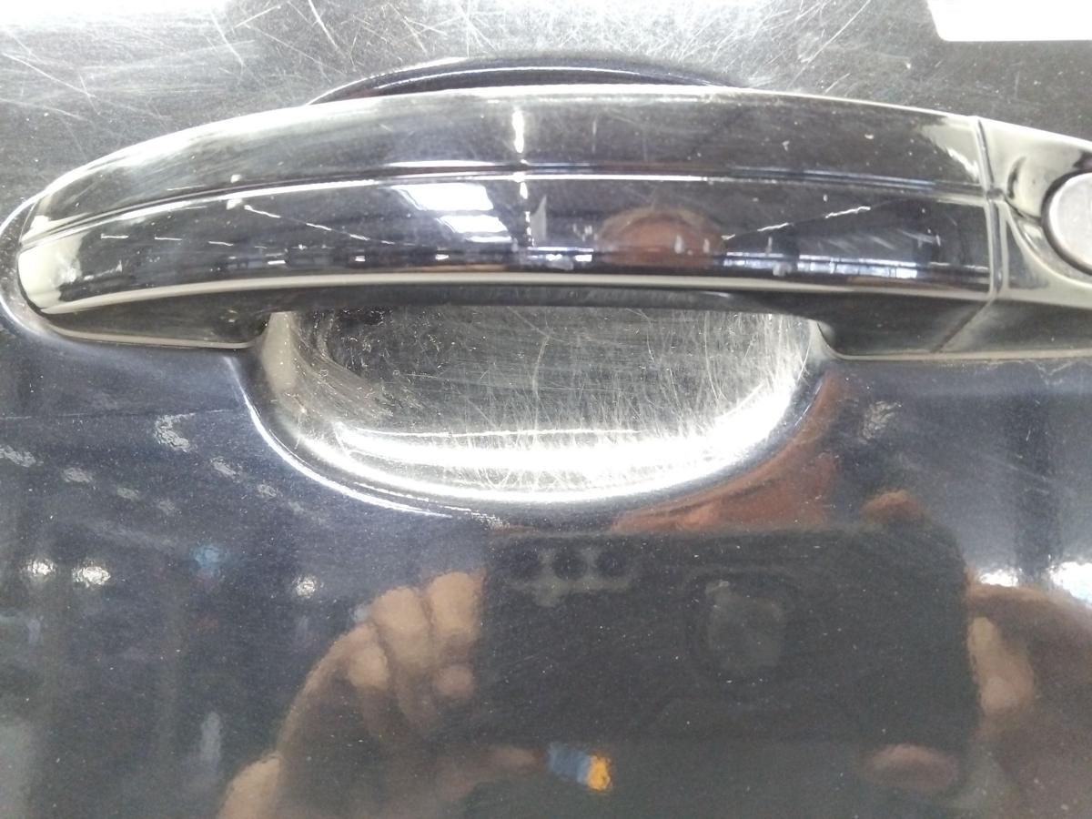 Ford Focus 2 Facelift T&uuml;r vorn links Fahrert&uuml;r pantherschwarzmet 3-T&uuml;rer Bj.2009