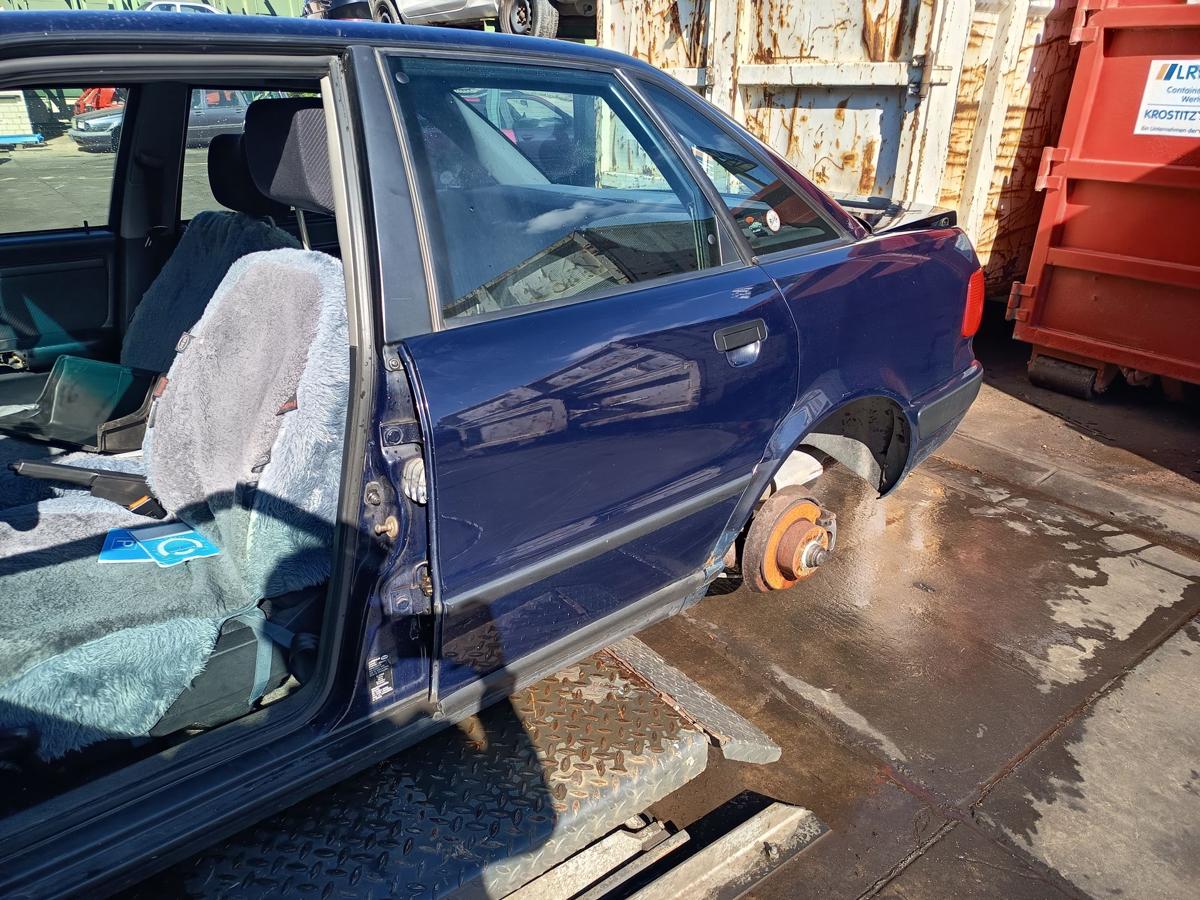 Audi 80 B4 8C original Tür hinten links Fond Limo Y5K Brilliantblau Bj 1994