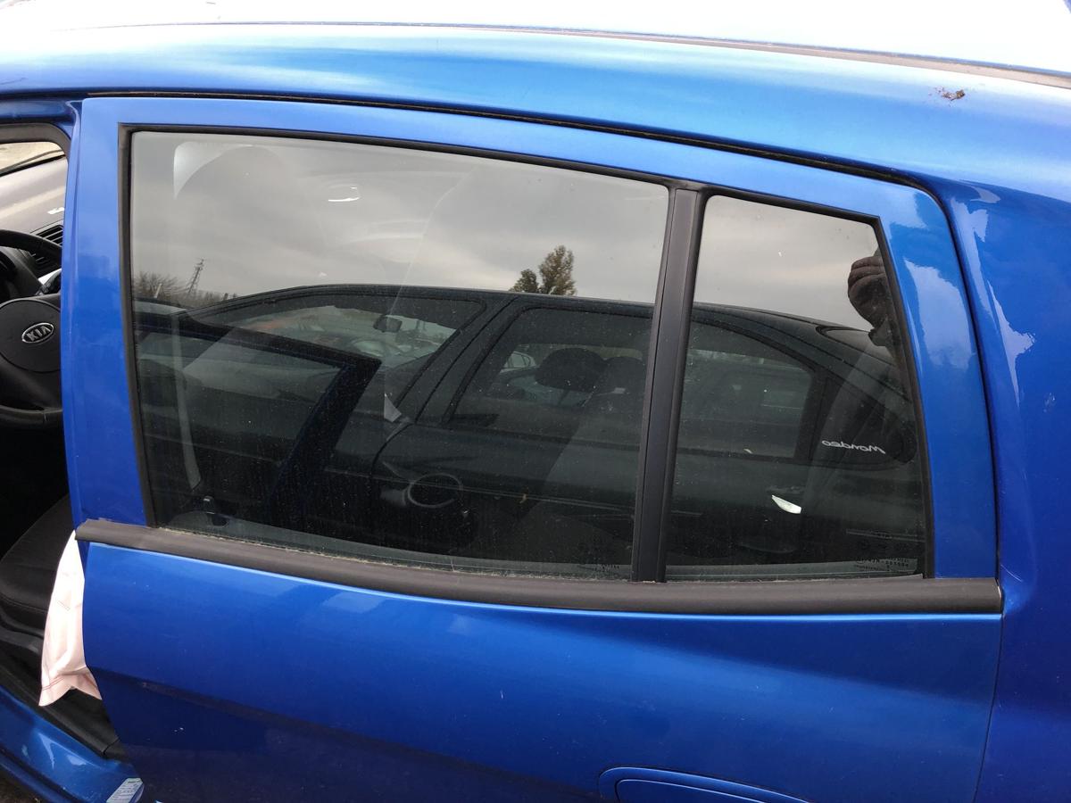 Kia Picanto BA ab 2007 Tür hinten links Fondtür C0 Cool Blue Autotür Rohbau