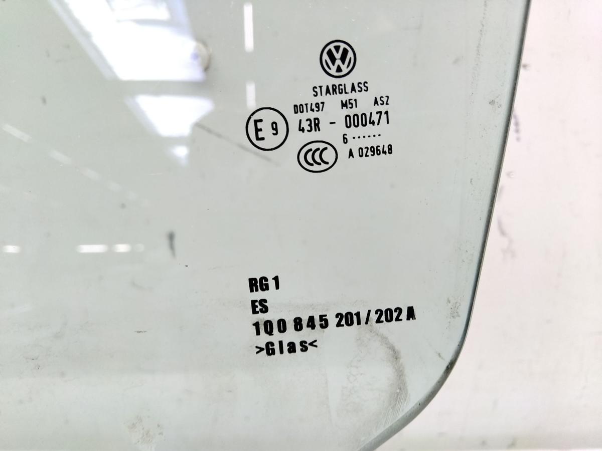 VW Eos T&uuml;rscheibe vorn links gr&uuml;ncolor Bj.2006