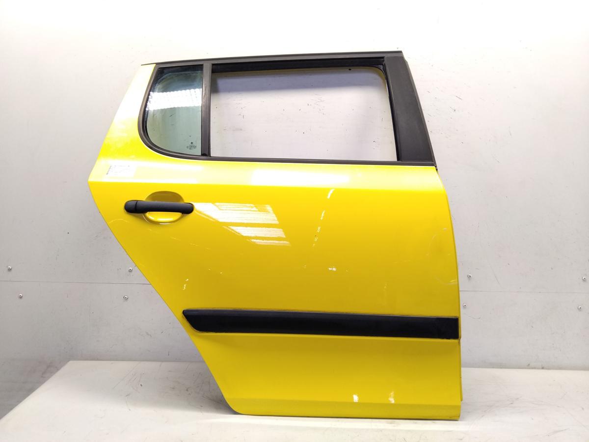 Skoda Fabia 2 Tür hinten rechts gelb LF1F sprint yellow Limo 5-türig BJ2011