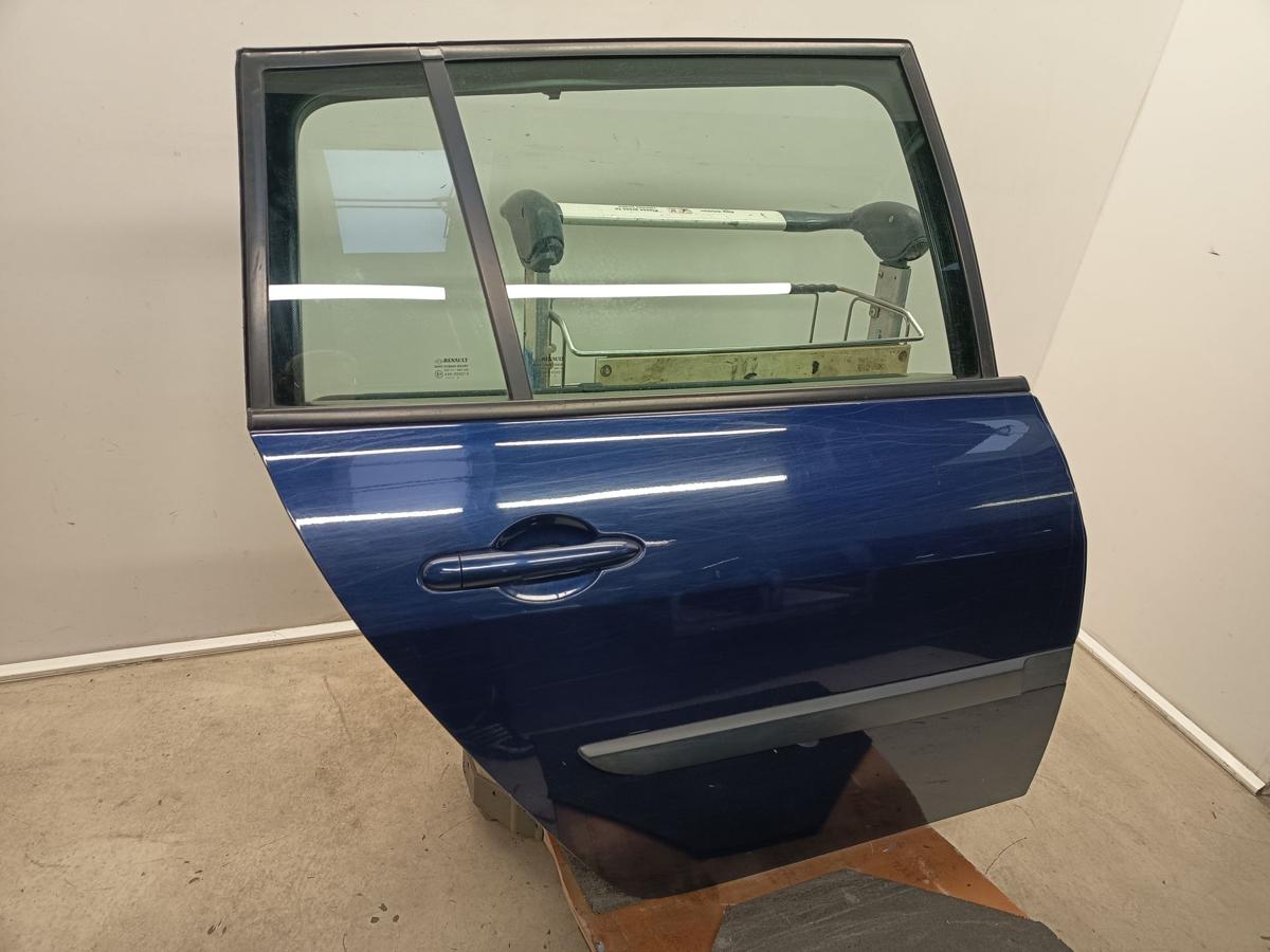 Renault Megane II Kombi original T&uuml;r hinten rechts TEF43 Blau Bj 2004